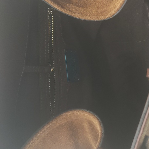 2047- Anna Paola Genuine Leather Brown Handbag Made In Italy NWT - Picture 11 of 12